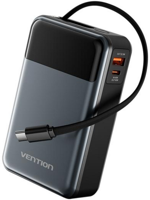 (벤션) 65W PD 고속충전 대용량 보조배터리 20000mAh (FHYB), 혼합색상, FHYB