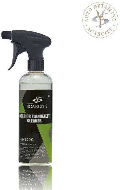 SCARCITY 絨布清潔劑S-350C 500毫升 除汙 殺菌 消毒 除螨, 1個, 500ml