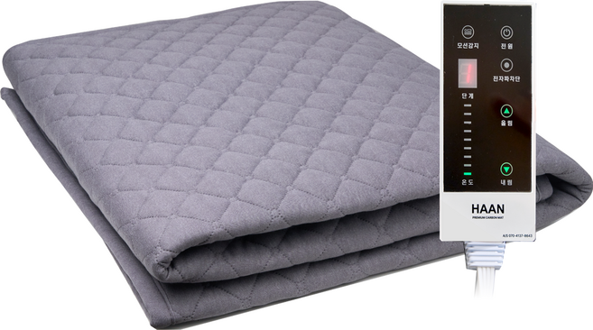 한경희생활과학 프리미엄 전자파안심 EMF 카본 탄소매트 전기장판, 110x200cm 슈퍼싱글(SS), 슈퍼싱글(SS)