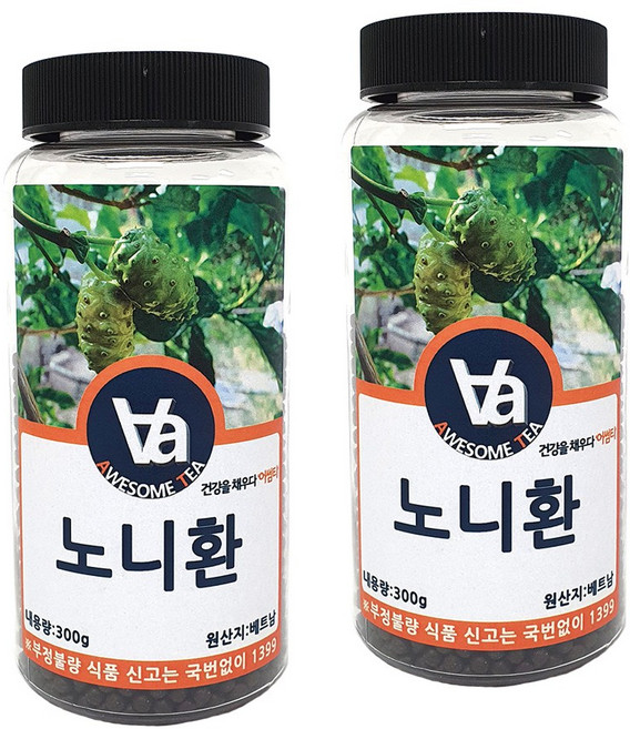 베트남 노니환 (노니열매환), 300g, 2개