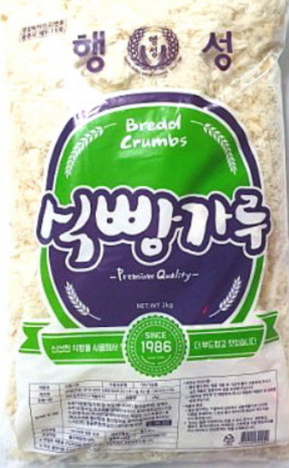 행성 식빵가루 2kg 굵은 습식 빵가루 일식돈까스 17mm, 5개