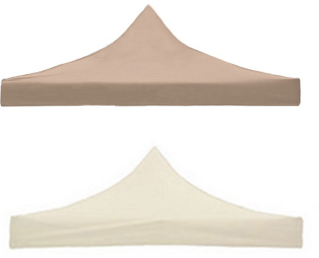 WIN 윈에어 3중 방수코팅 천막지붕만 (프레임별도구매), 3mx3m_다크브라운