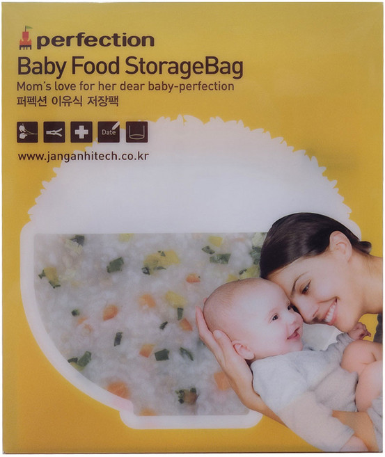 퍼펙션 일회용이유식저장팩, 30개입, 5개