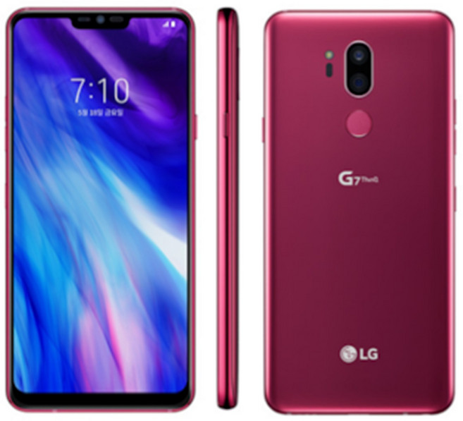 LG G7 64GB 공기계 중고폰 자급제 LG- G710, 새 것 같은 특S급, 라즈베리 로즈