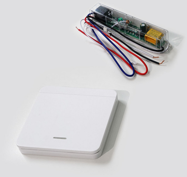 런던라이팅 이지 스마트 무선 스위치 1구+수신부 1채널 세트, 1개