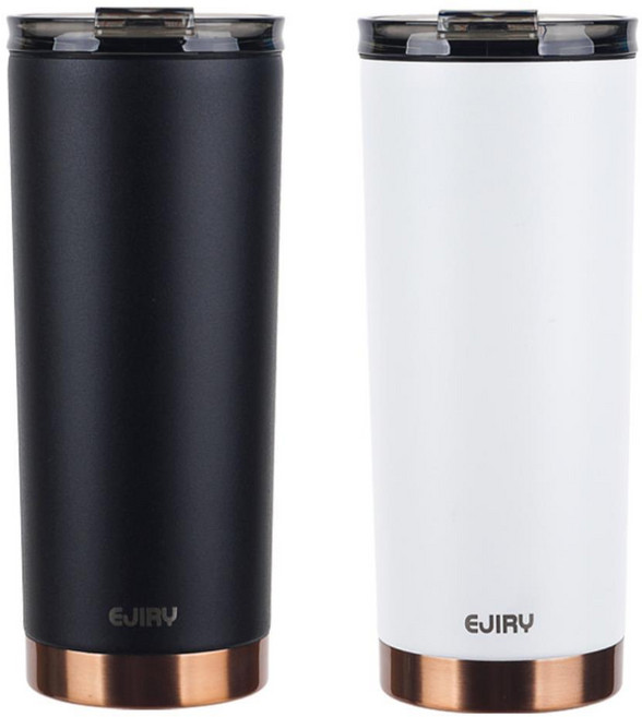 등산 낚시 휴대용 홀트 텀블러 600ml 냉온텀블러 텀블러도매 가벼운텀블러, 블랙