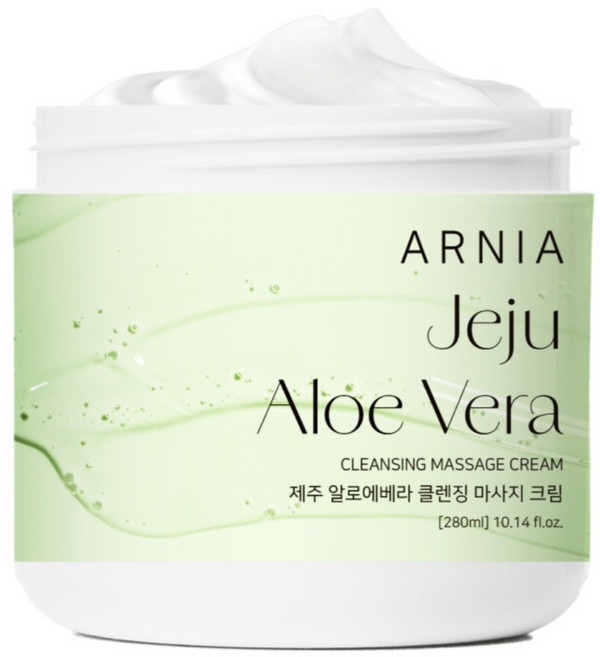 아르니아 제주 알로에베라 클렌징 마사지크림, 1개, 280ml