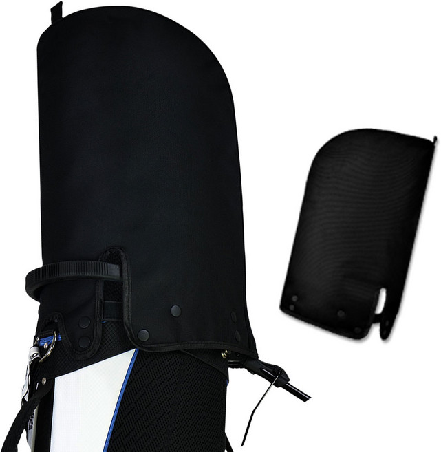 먼데이골프 골프백 캐디백 스탠드백 트렌디 방수 후드커버, 블랙