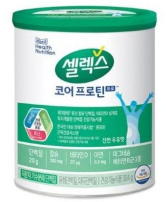 셀렉스 코어 프로 복합 프로틴 파우더, 304g, 25개