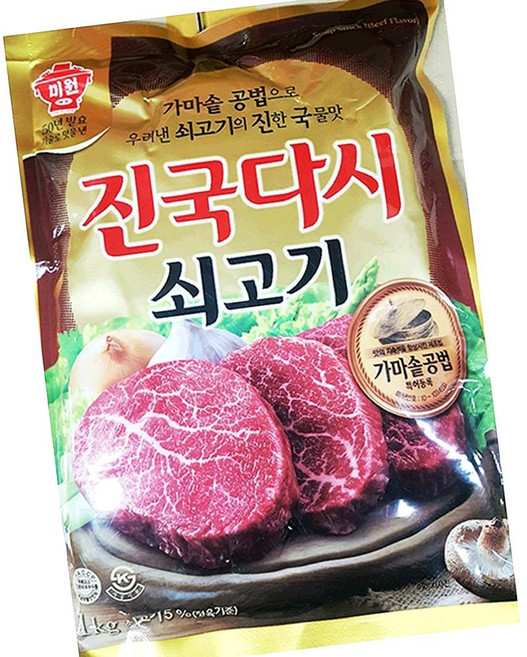 대상 진국 다시 1kg 육수베이스, 1개