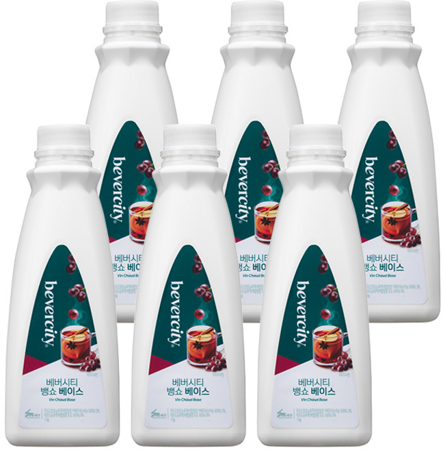 세미 베버시티 뱅쇼 베이스 1kg 6개 박스