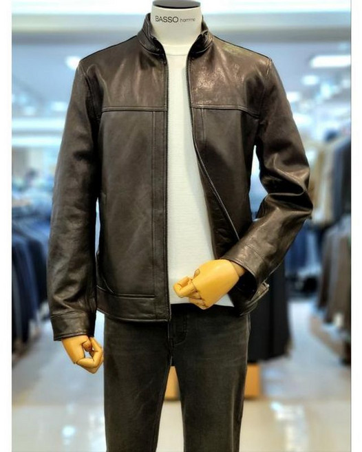 바쏘옴므 세이브존03 남자가죽자켓 차이나 양가죽 점퍼 Y3UA11A