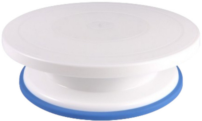 하비토 다용도 턴테이블 케익 전시용 물레 분갈이 회전판, 화이트