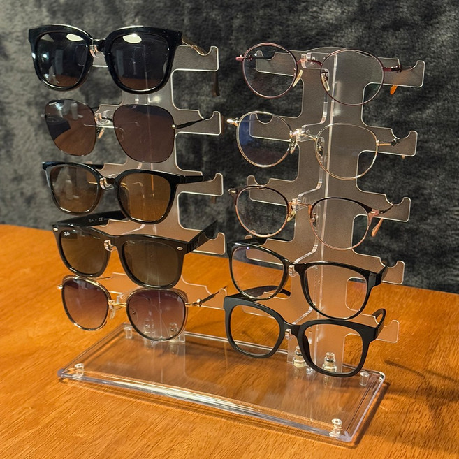 마네핏 안경 선글라스 10단 거치대 진열대 스탠드, 1개