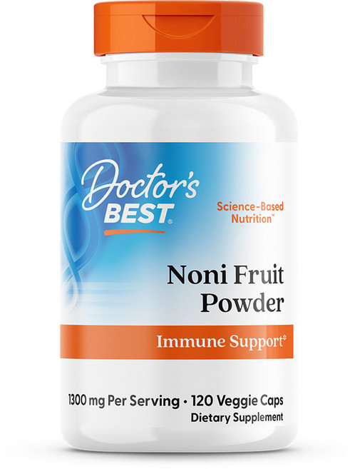Doctor's Best 노니 프루트 파우더 650mg 베지 캡, 120정, 1개