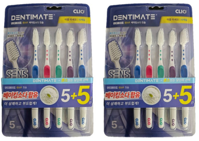 크리오 센스R 베이킹소다 이중미세모, 30개입, 2개