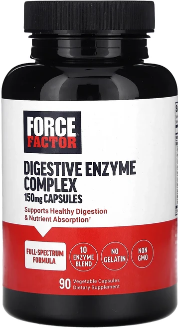 새해 첫좋은선물 Force Factor 소화 효소 복합체 150mg 베지 캡슐 90정 제대로 할인합니다, ForceFactor소화효소복합체150mg베지캡슐90정, 1개 - 쿠팡