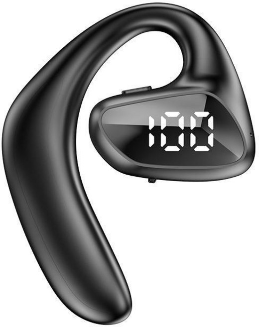 M-K8 블루투스 이어폰 귀걸이형 귀걸이형 귀걸이형 귀걸이형 귀걸이형 귀걸이형 귀걸이형 한쪽 귀걸이형 공기전도기, k8블랙, 종이 상자 포장