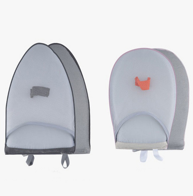 fancyon 손 보호 스팀 다리미 장갑 핸디 손장갑 다림질 판 방수 방열 패드, 둥근타입-대, 2개