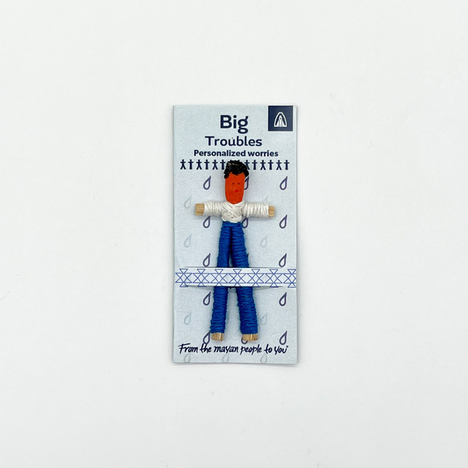 걱정인형 행운부적 32가지 [마음을 달래주는 선물], 1개, 7.빅트러블 걱정인형, 3.5cm