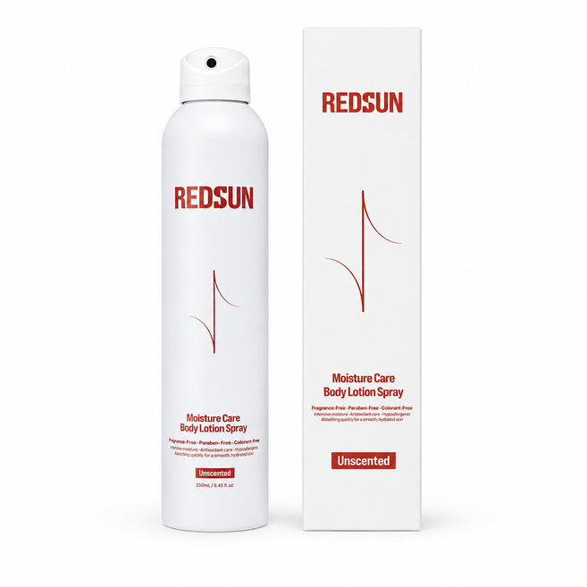 레드썬 모이스처 케어 바디로션 스프레이 보습 무향(250ml 50ml), 1개, 50ml