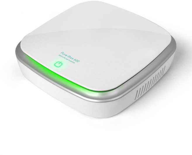 데코 PM600 미니 실내 및 차량용 공기청정기 (H11 헤파필터), 화이트, Pure Max 600