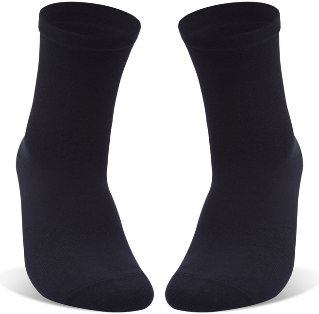 다안삭스 무압박 빅사이즈 큰발 왕발 조임없는 국산 무지 순면 긴목 양말 [270~320mm], 중목, 블랙 4족