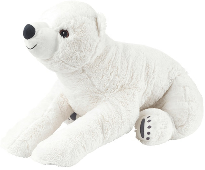 이케아 애착 동물인형 + 모다미 혁명후크, 13.북극곰-대형/60cm + 사은품, 13.북극곰-대형/60cm, 1개