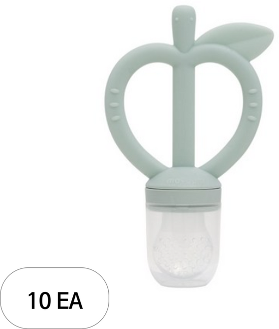 모윰 애플피치 치발기 과즙망, 애플그린, 10개