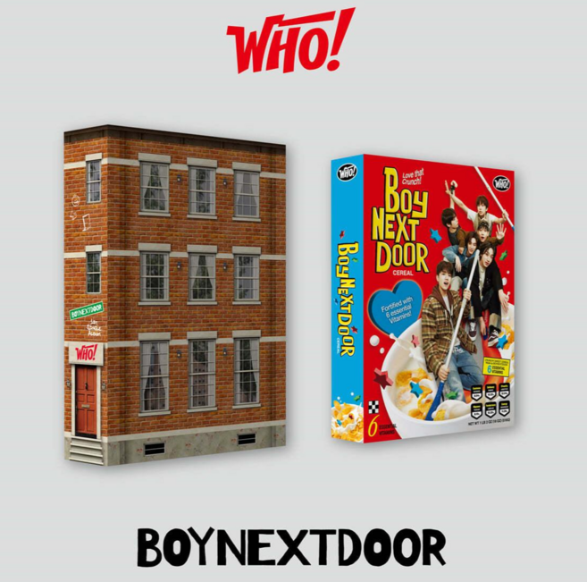보넥도 보이넥스트도어 BOYNEXTDOOR - 1집 싱글 앨범 WHO! 일반반 / 버전, Crunch (씨리얼)