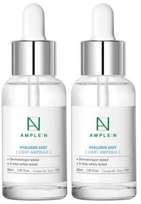 코리아나 앰플엔히알루론샷 라이트앰플, 30ml, 2개