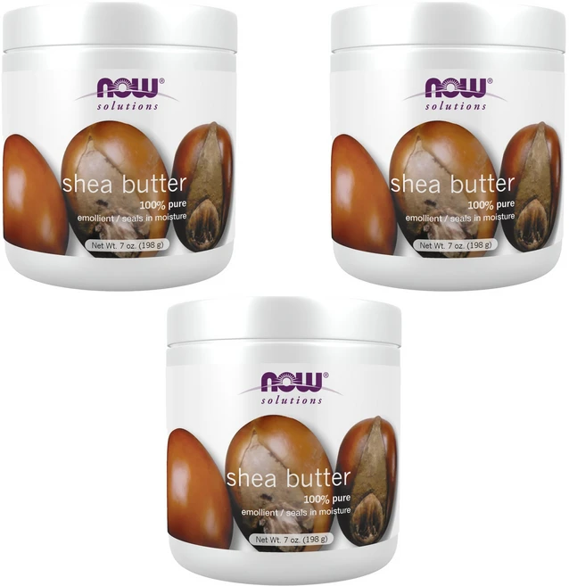 나우푸드 시어 버터 퓨어, 198ml, 3개 - 쿠팡