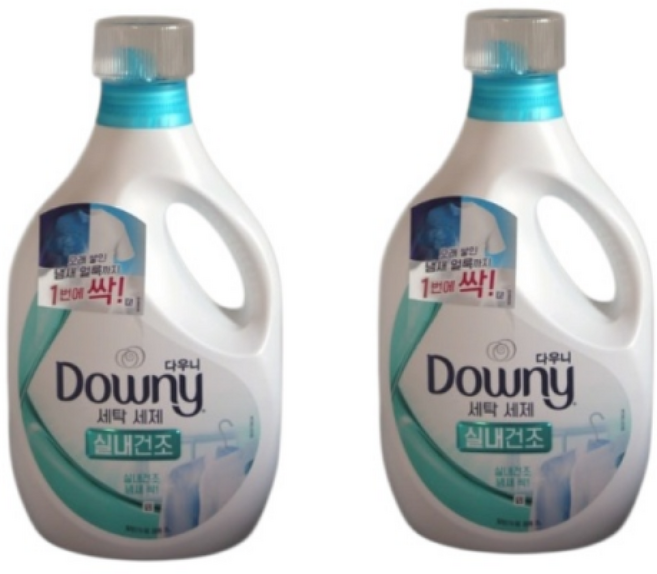 다우니 세탁세제 실내건조
