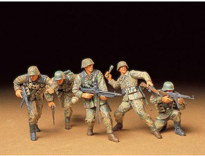 타미야 프라모델 밀리터리 [35196] 1/35 German Front-Line Infantrymen, 1개