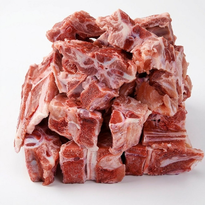 국내산 냉동 등뼈 3kg (감자탕용) 1kg 3개