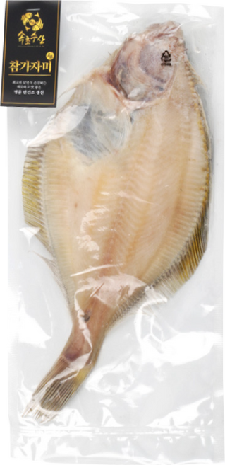 속초직송 말린 손질 반건조가자미 참가자미 구이 조림용 캠핑용 제수용 32cm 내외, 3개, 200g