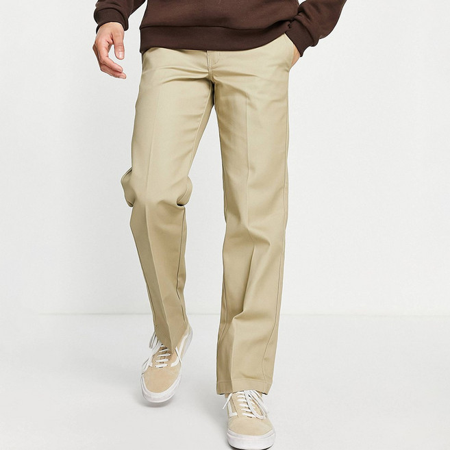 디키즈 슬림핏 워크팬츠 면바지 873 치노팬츠 카키