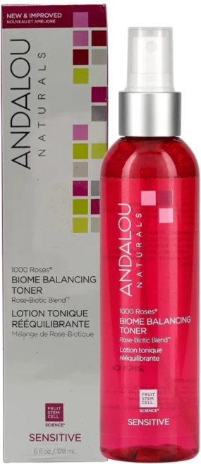 안달로우내추럴스 천송이 로즈 바이옴 토너, 178ml, 1개 - 쿠팡