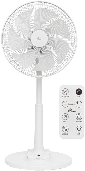 한일전기 스탠드 리모컨 저소음 선풍기