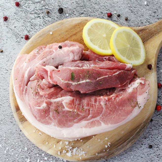 친환경팔도 보성녹차 먹인 한돈 앞다리살(보쌈용) 300g 500g 1kg, 1개