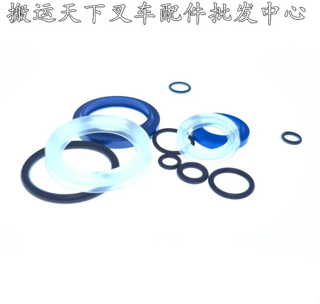 수동 유압 지게차 부품 DF 스풀 어셈블리 스크류 오일 펌프 수리 키트 씰 링 핸드 풀 잭, 04 7