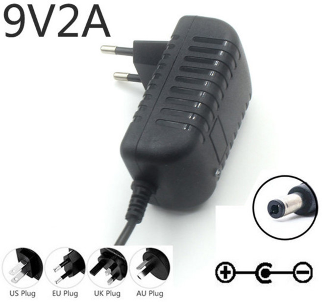 롤랜드 PSB-1U 드럼 피아노 키보드 Po 전원 공급 장치용 9V 2A 2000mA 교체용 AC DC 어댑터 충전기, [02] 유럽 ​​연합