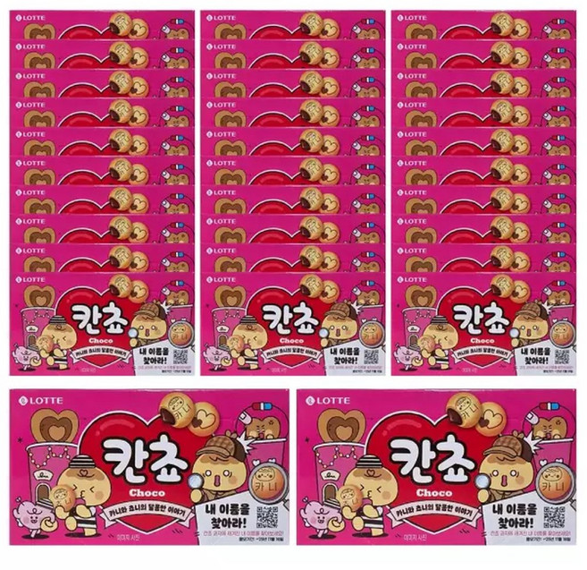 롯데웰푸드 칸쵸 54g x 32개 (내 이름을 찾아라)