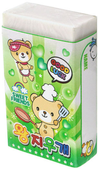 700조각지우개 사각 왕지우개S 낱개 랜덤발송, 3개