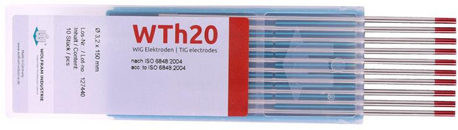 텅스텐봉 3.2mm x 150(토륨) 울프람 10개