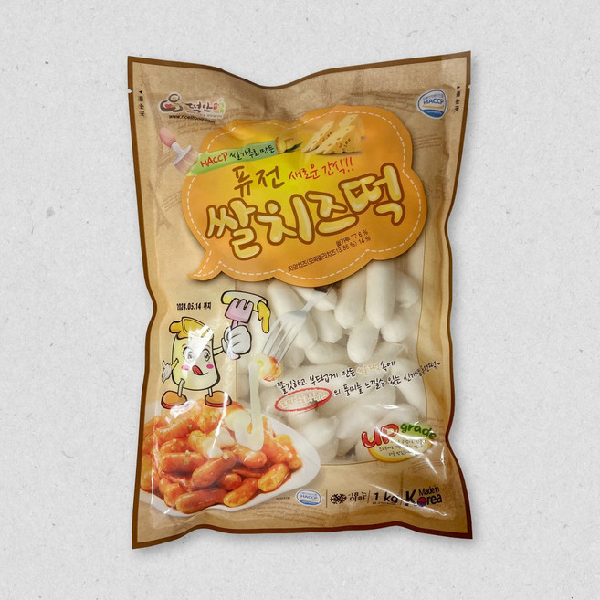 떡안애 치즈떡 1kg, 8개