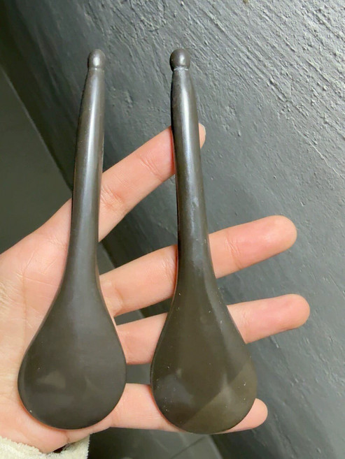 玄黃 砭石 撥筋棒 美容棒 臉部眼部 經絡排毒, 1個, 如圖所示
