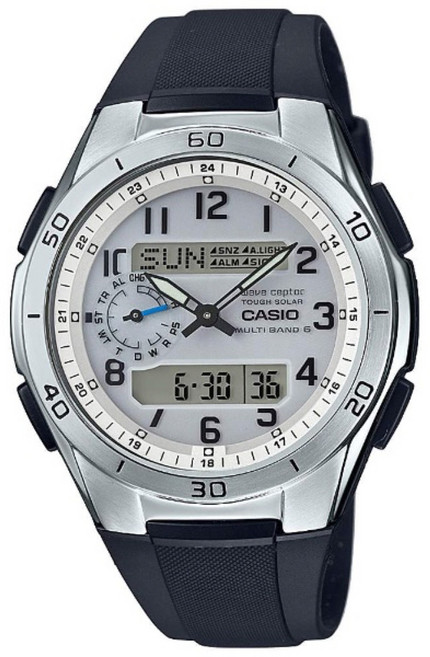 카시오 CASIO wave ceptor 웨이브 셉터 WVA-M650-7AJF 솔라 전파 시계 멀티 밴드 6 161605