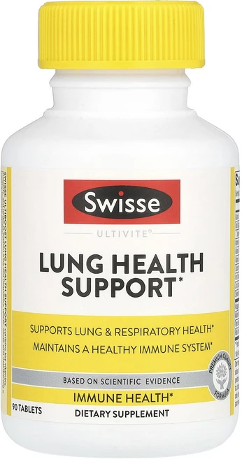 Swisse Ultiboost 폐 건강 개선제 90정, 1개 - 쿠팡