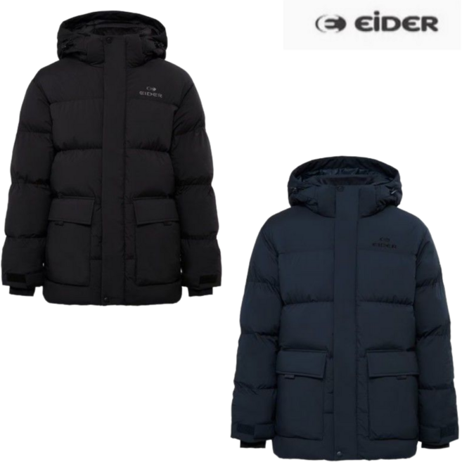 [백화점 정품] 아이더 남성 헤비 덕다운 점퍼 자켓 겨울 미들다운 보온 방풍 캐주얼 출퇴근 일상 데일리룩